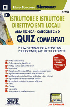 ISTRUTTORE E ISTRUTTORE DIRETTIVO ENTI LOCALI - QUIZ AREA TECNICA - CAT C E D