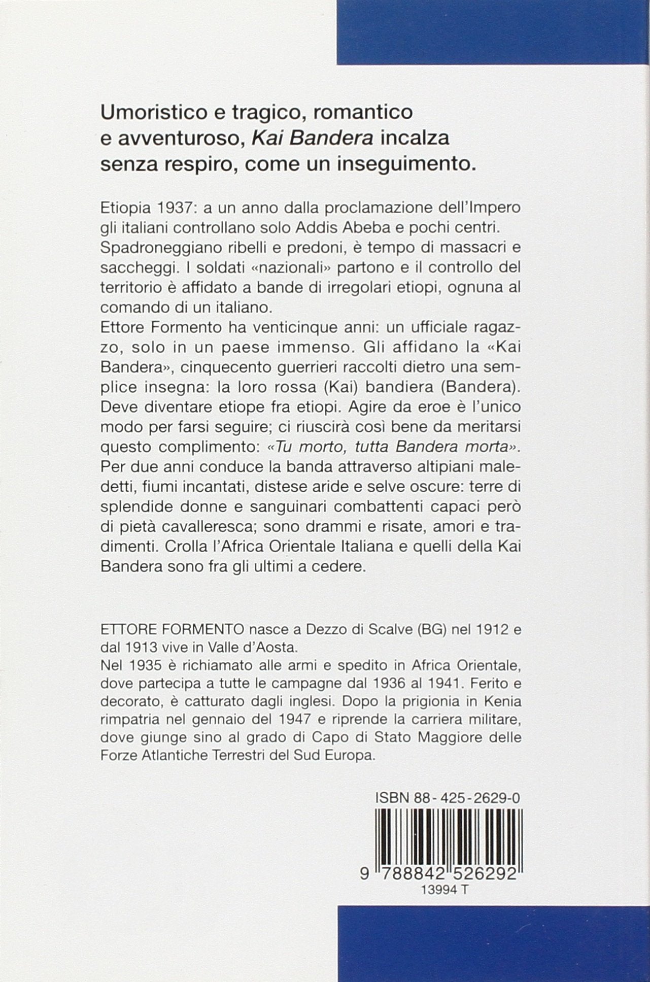 KAI BANDERA. ETIOPIA 1936-1941: UNA BANDA IRREGOLARE