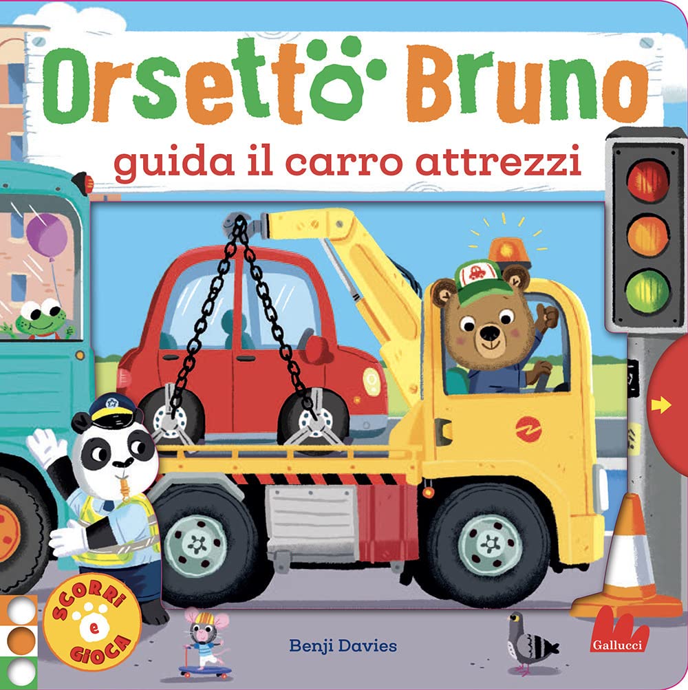 ORSETTO BRUNO GUIDA IL CARRO ATTREZZI. EDIZ. A COLORI