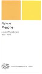 MENONE. TESTO GRECO A FRONTE