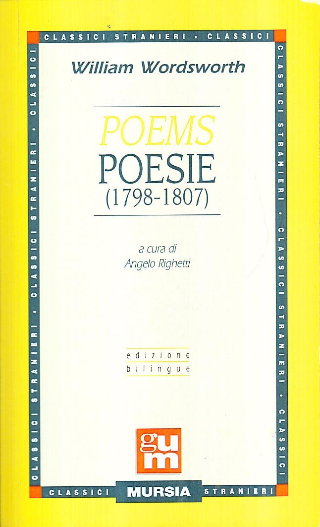 POEMSPOESIE (1798-1807) BILINGUE