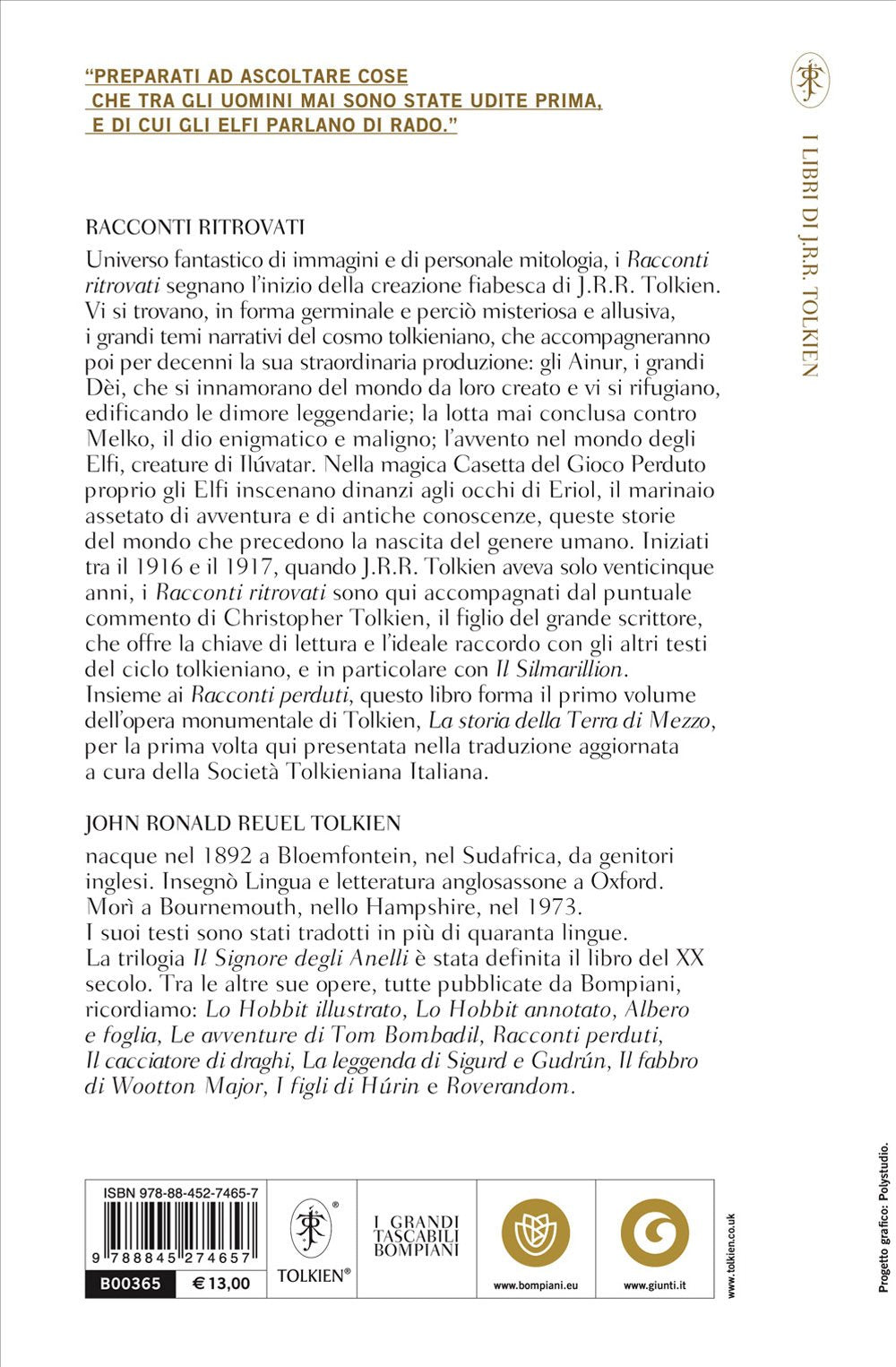 RACCONTI RITROVATI