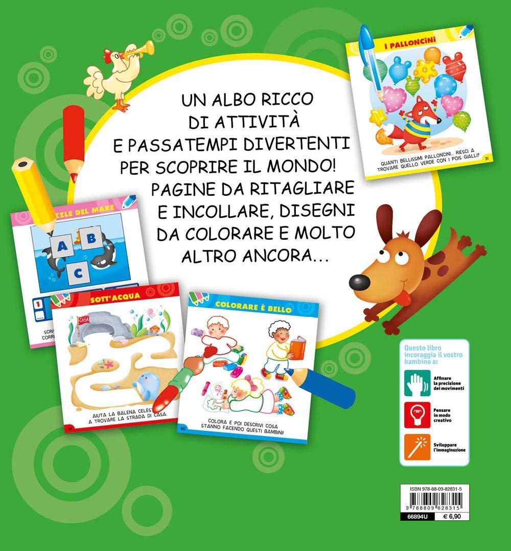 SCOPRO, CREO, PROGETTO A... 3 ANNI. EDIZ. ILLUSTRATA