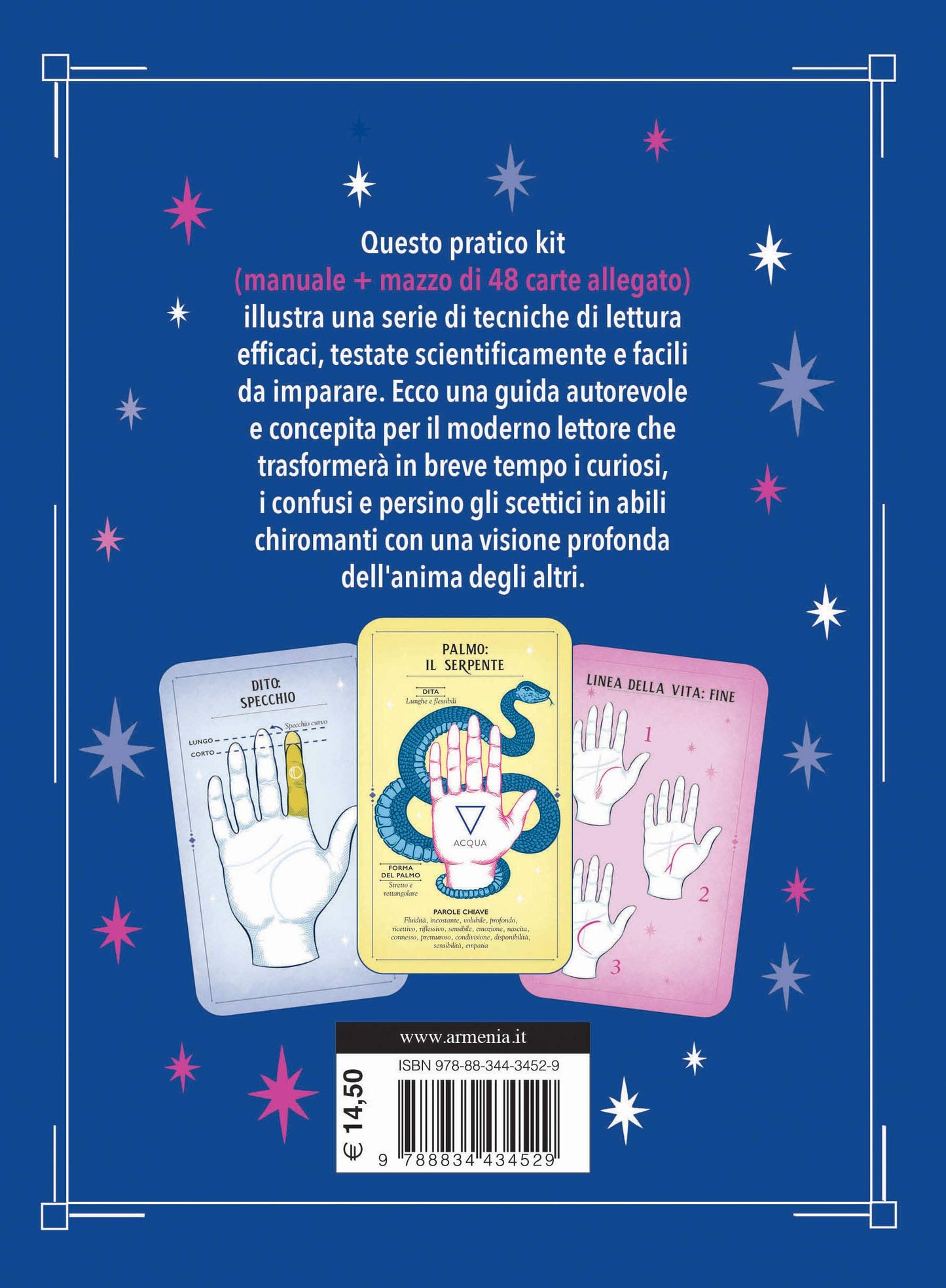 I SEGRETI DELLA MANO. GUIDA E MAZZO DI CARTE PER IL LETTORE CONTEMPORANEO. CON 48 CARTE