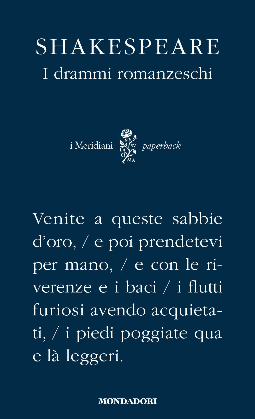 WILLIAM SHAKESPEARE - I DRAMMI ROMANZESCHI