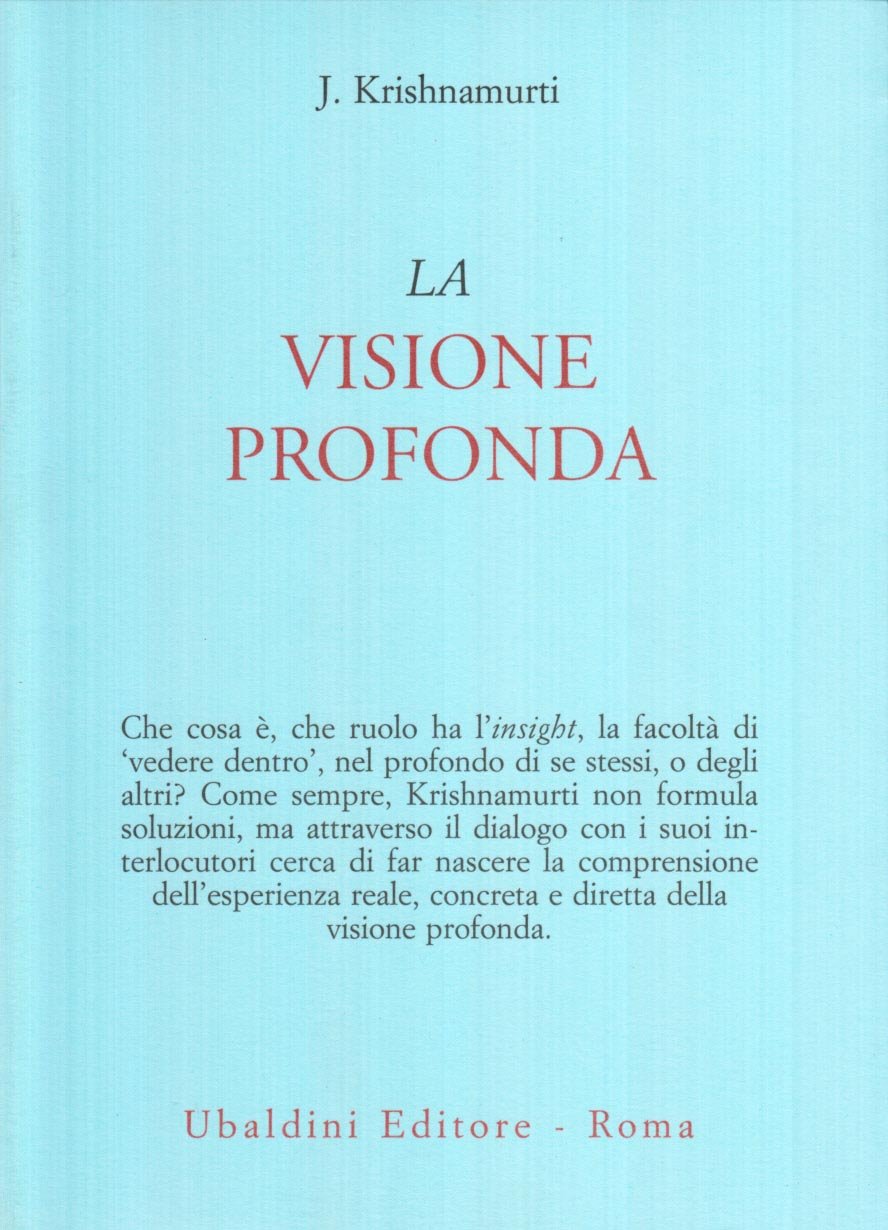 LA VISIONE PROFONDA