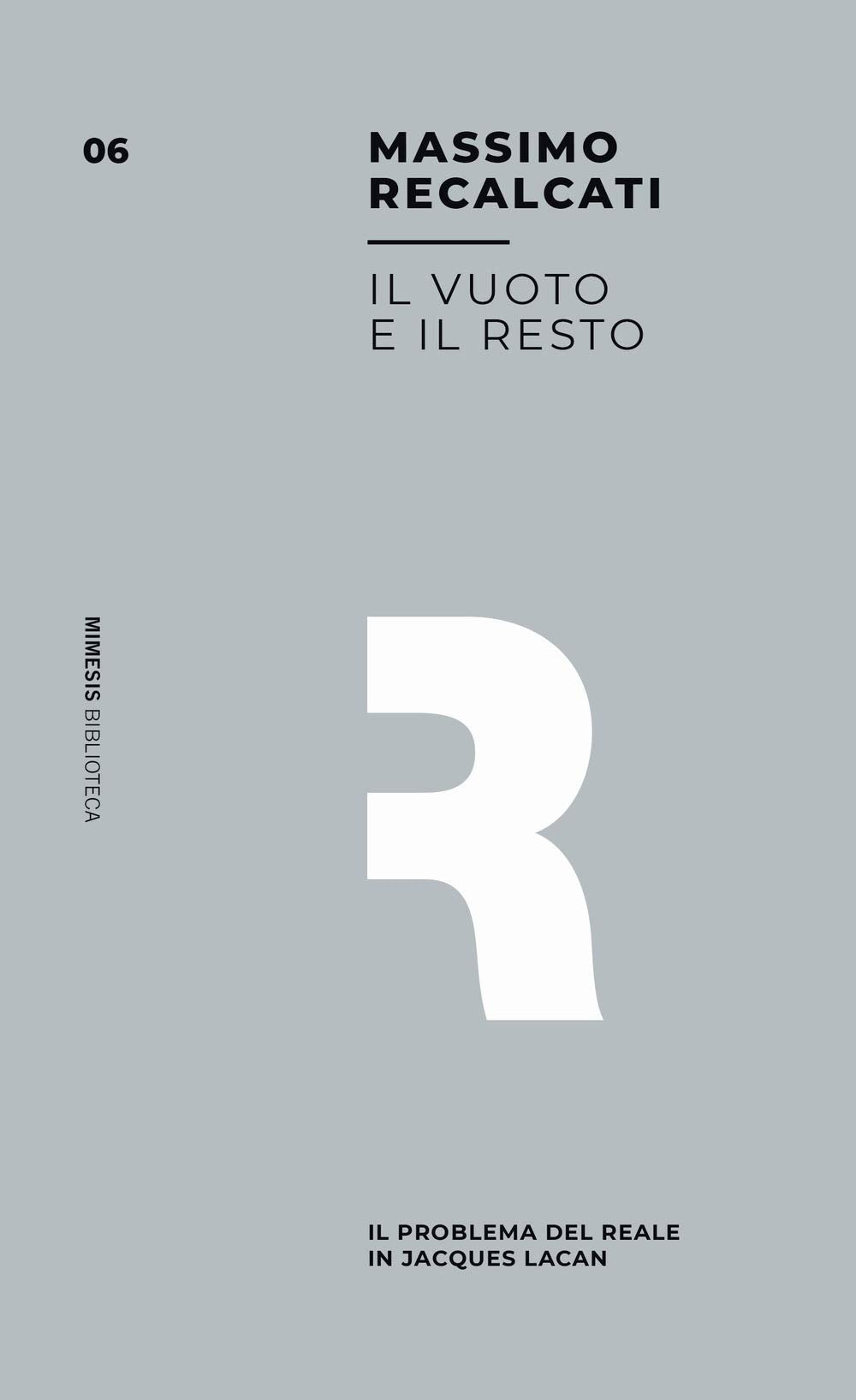 IL VUOTO E IL RESTO. IL PROBLEMA DEL REALE IN JACQUES LACAN