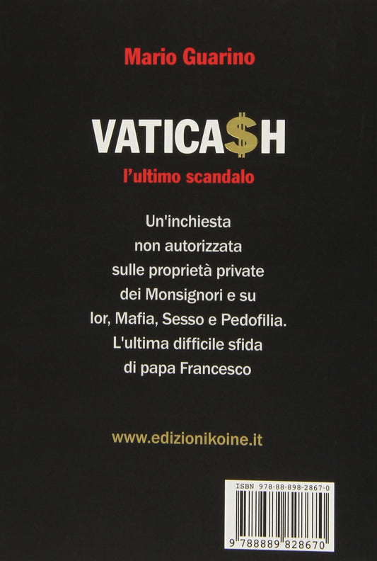 VATICASH. L'ULTIMO SCANDALO