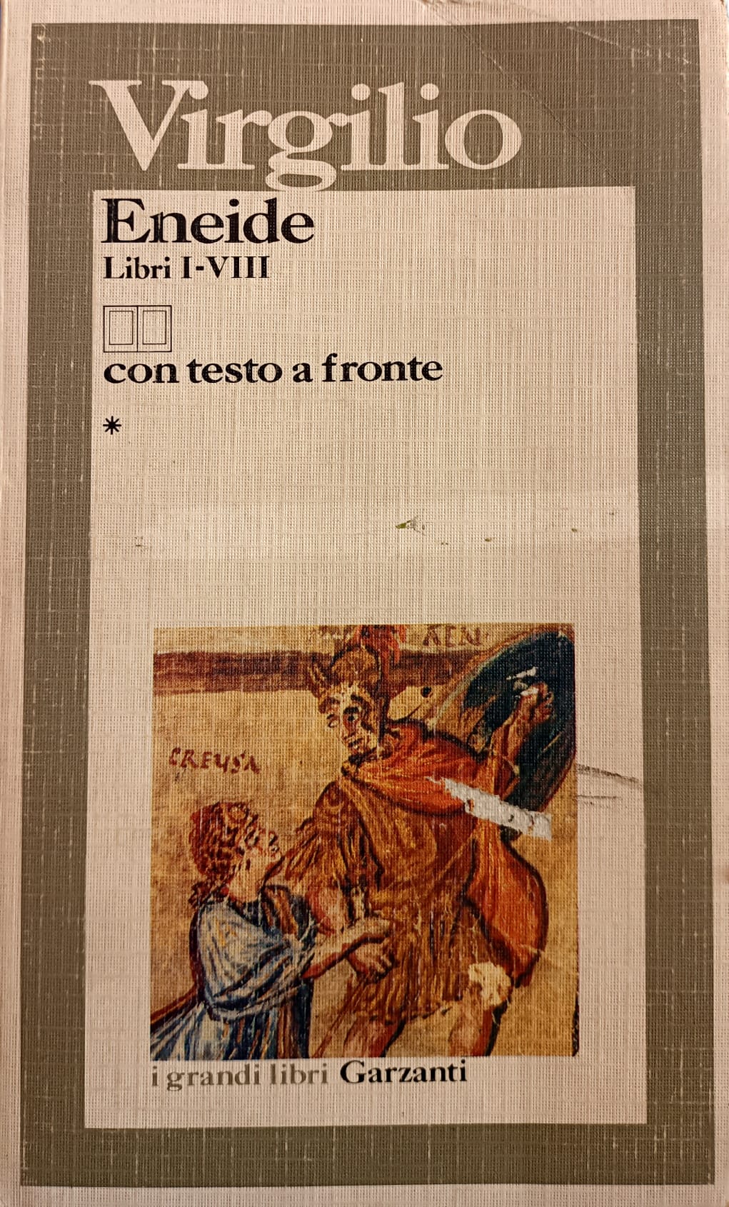 ENEIDE. TESTO ORIGINALE A FRONTE
