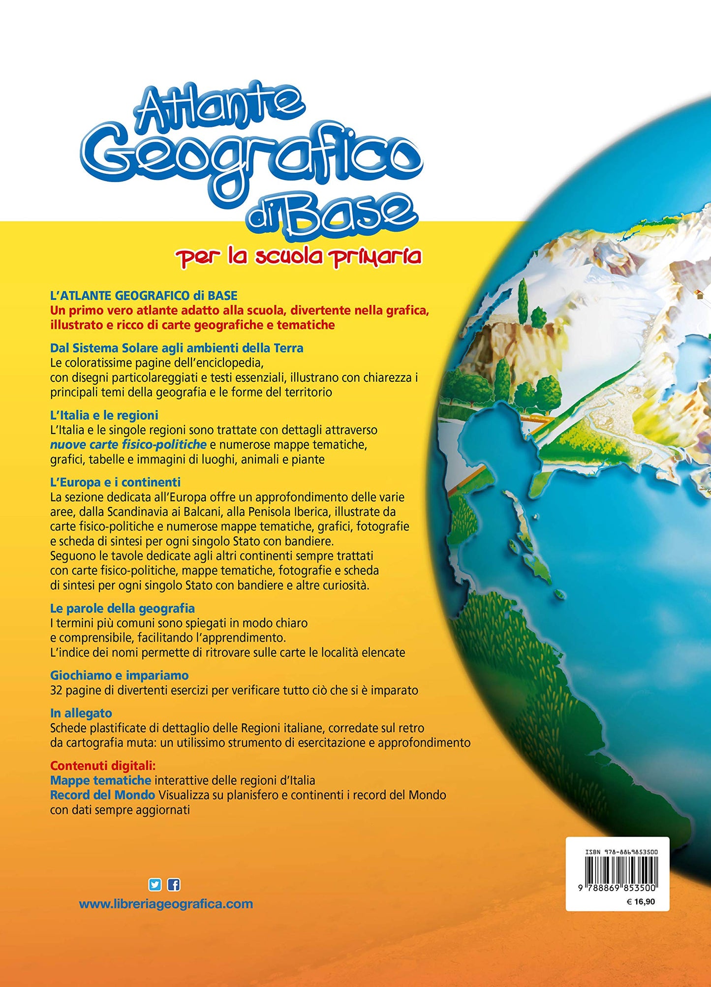 ATLANTE GEOGRAFICO DI BASE. PER LA SCUOLA PRIMARIA. CON AGGIORNAMENTO ONLINE. CON SCHEDE