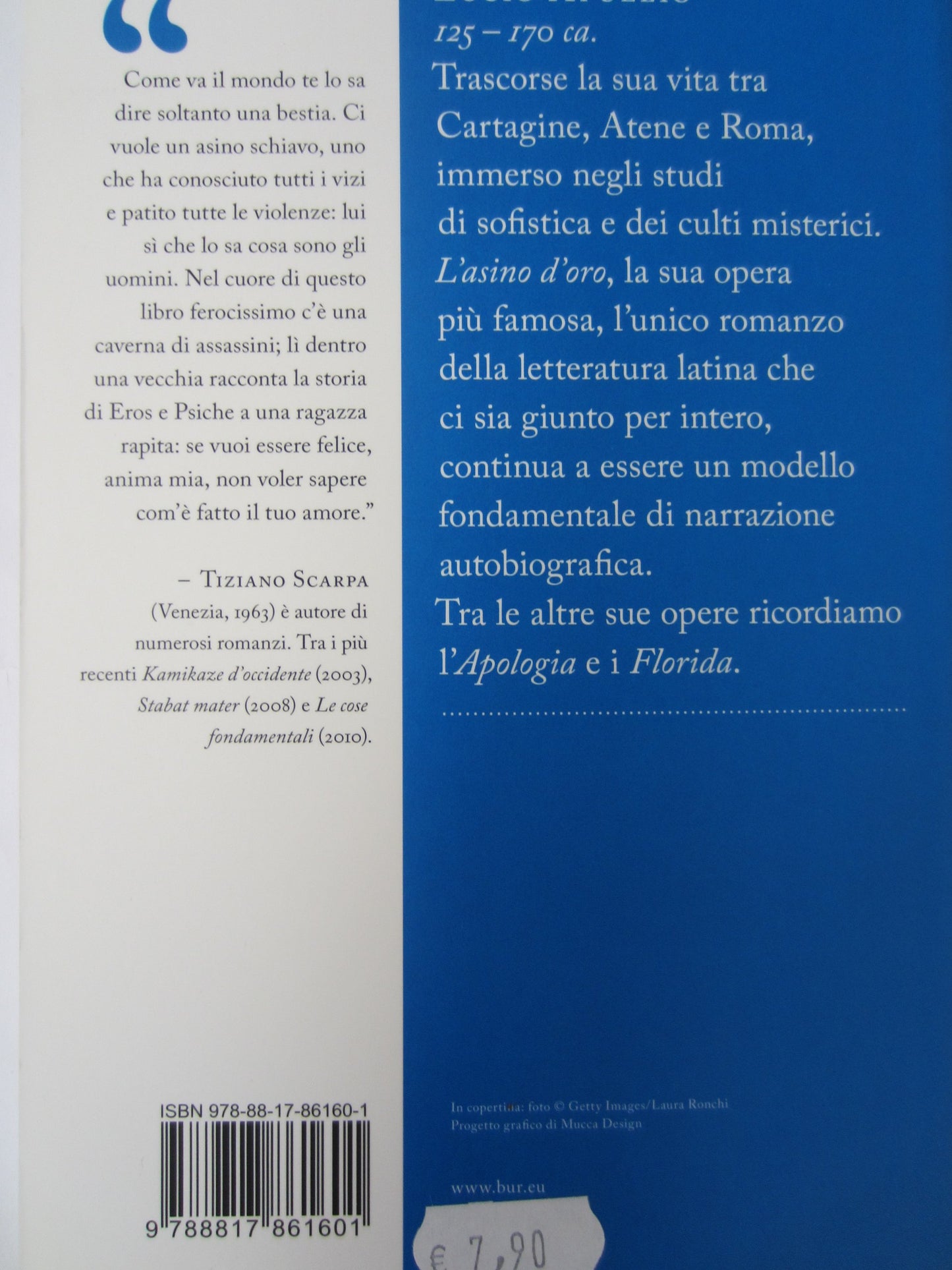 L'ASINO D'ORO O LE METAMORFOSI