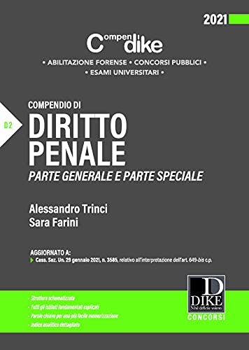 COMPENDIO DI DIRITTO PENALE. PARTE GENERALE E PARTE SPECIALE. MINOR