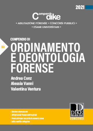 COMPENDIO DI ORDINAMENTO E DEONTOLOGIA FORENSE