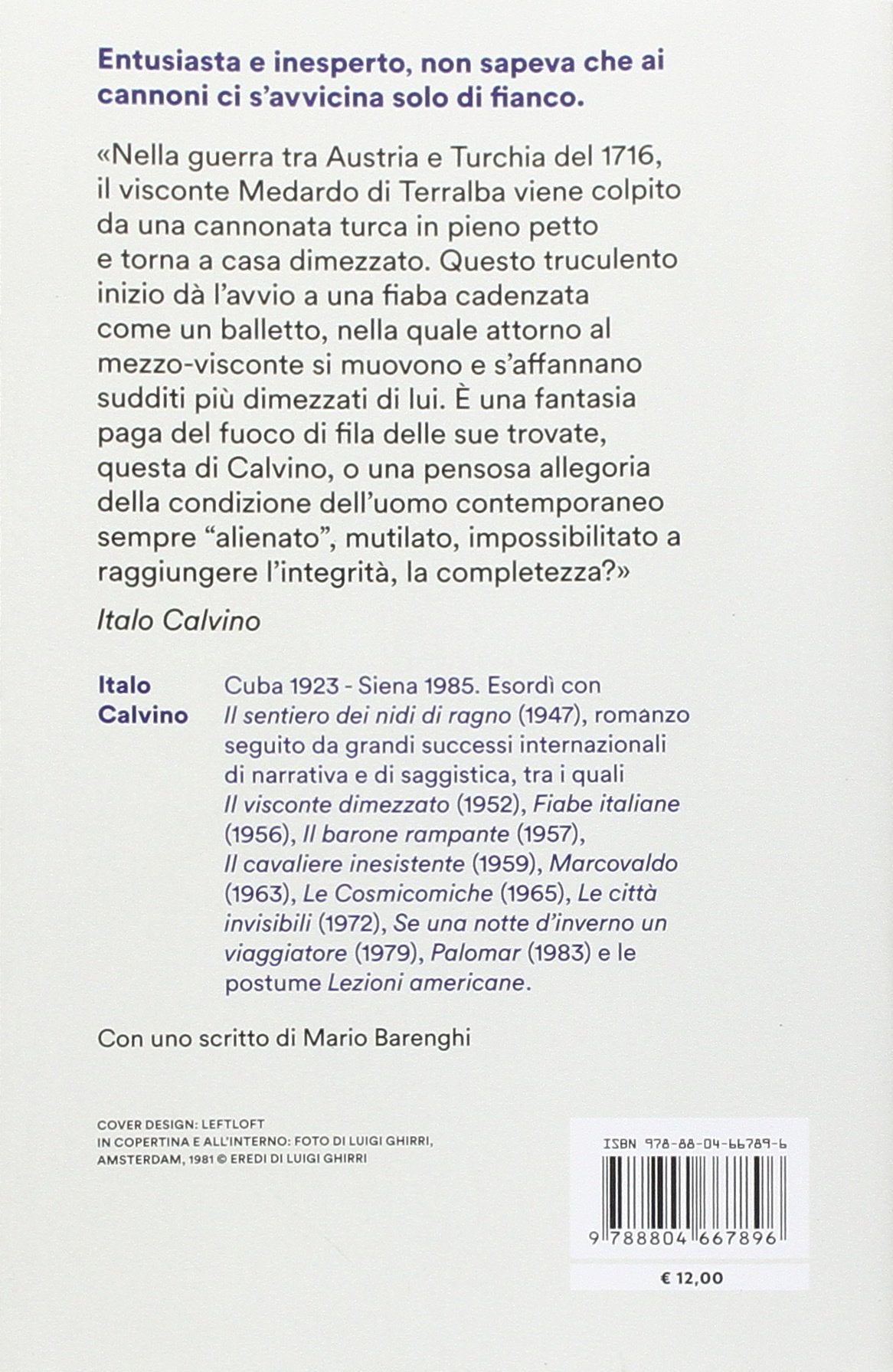 IL VISCONTE DIMEZZATO