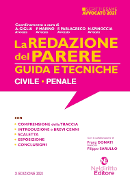 REDAZIONE DEL PARERE. GUIDA E TECNICHE. CIVILE-PENALE