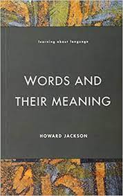WORDS AND THEIR MEANING