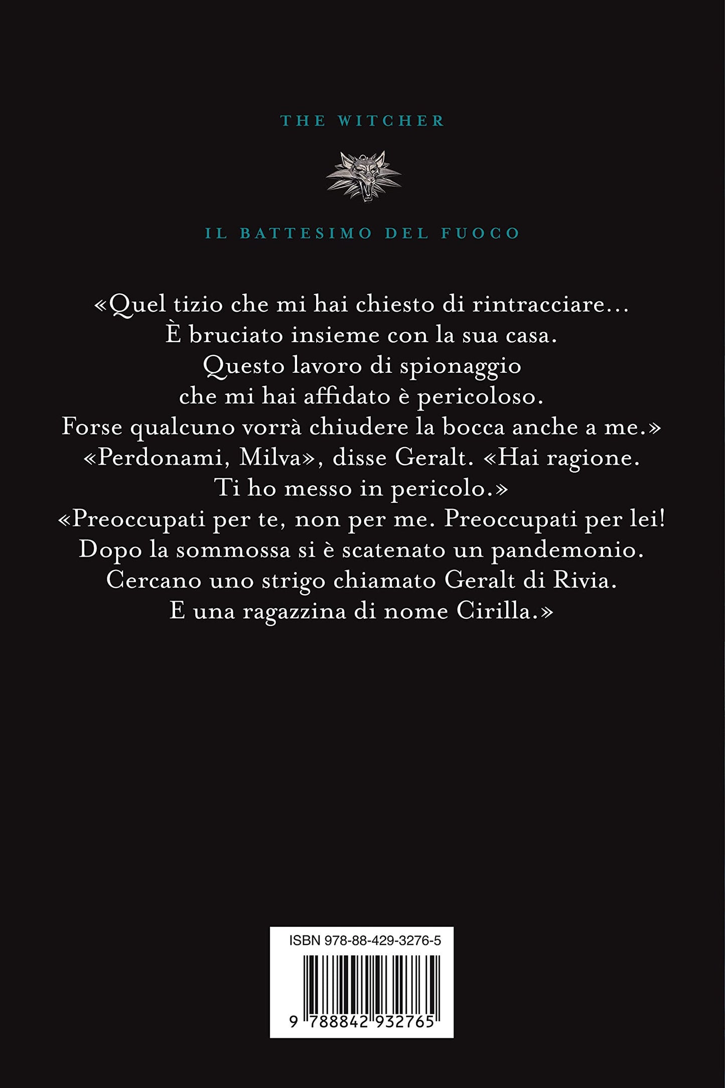 IL BATTESIMO DEL FUOCO. THE WITCHER. VOL. 5