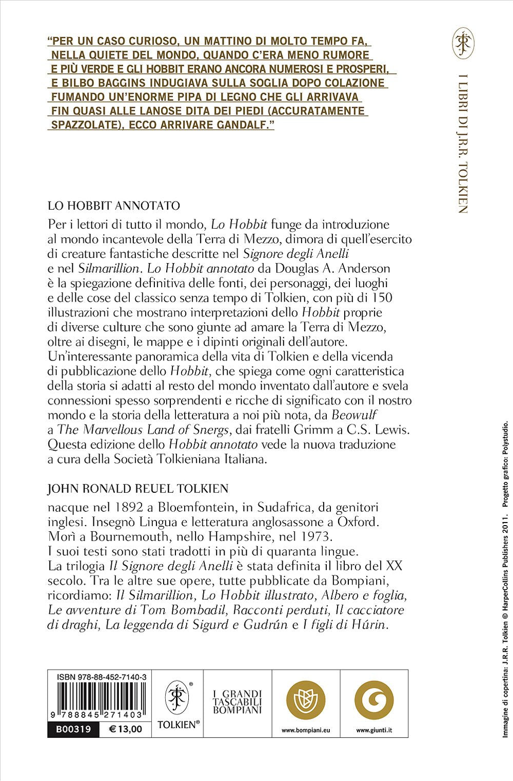 LO HOBBIT ANNOTATO