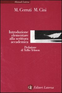 INTRODUZIONE ELEMENTARE ALLA SCRITTURA ACCADEMICA