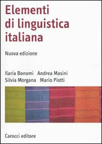 ELEMENTI DI LINGUISTICA ITALIANA