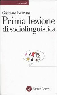 PRIMA LEZIONE DI SOCIOLINGUISTICA