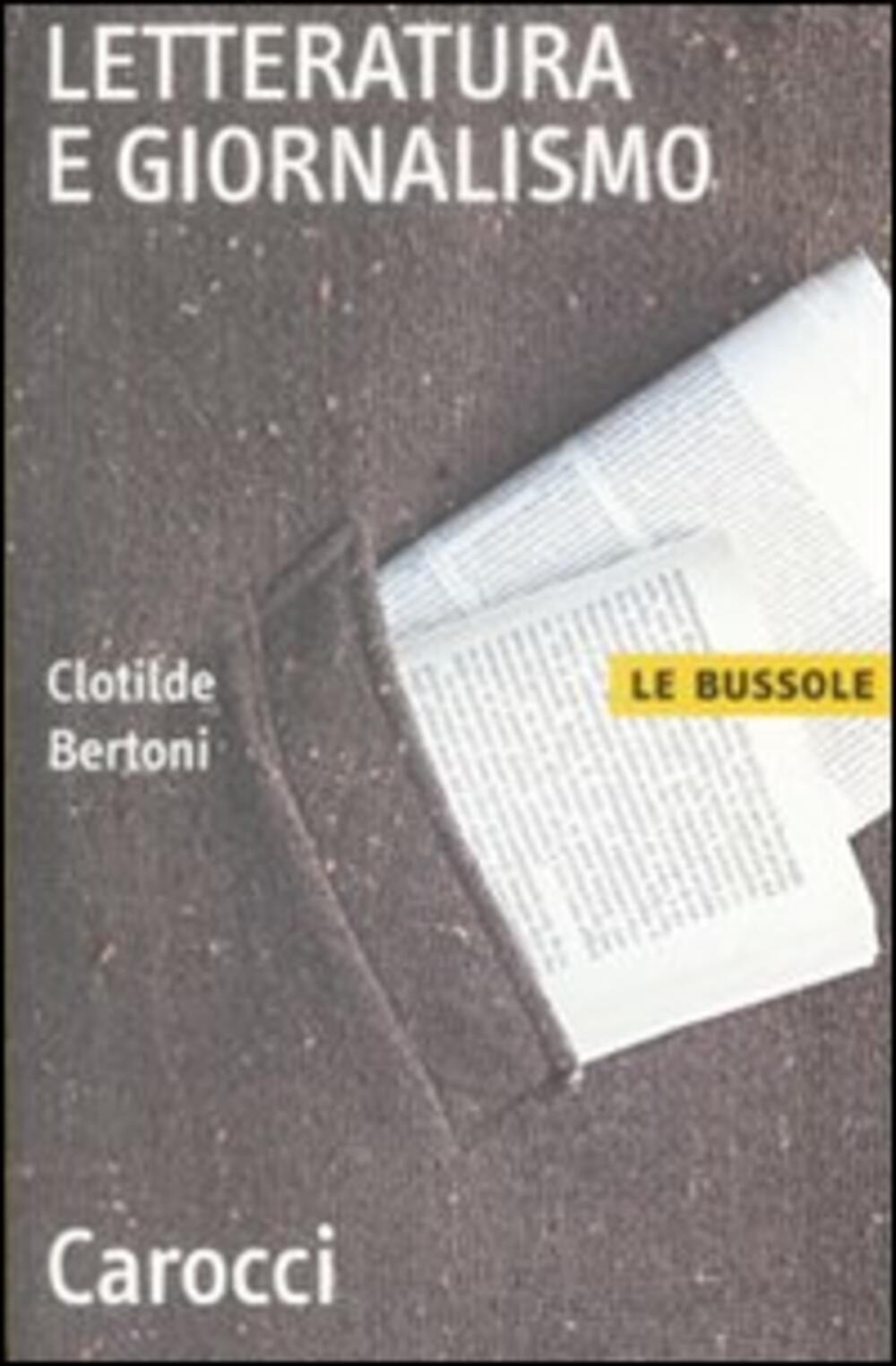 LETTERATURA E GIORNALISMO