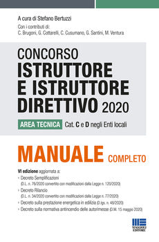 ISTRUTTORE E ISTRUTTORE DIRETTIVO - AREA TECNICA CAT. C E D - MANUALE
