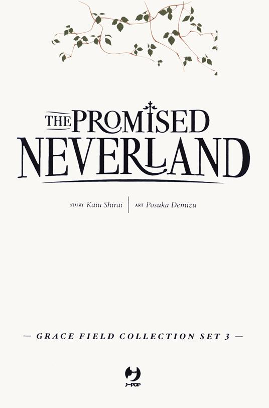 THE PROMISED NEVERLAND. GRACE FIELD COLLECTION SET. CON 3 CARTOLINE. VOL.3