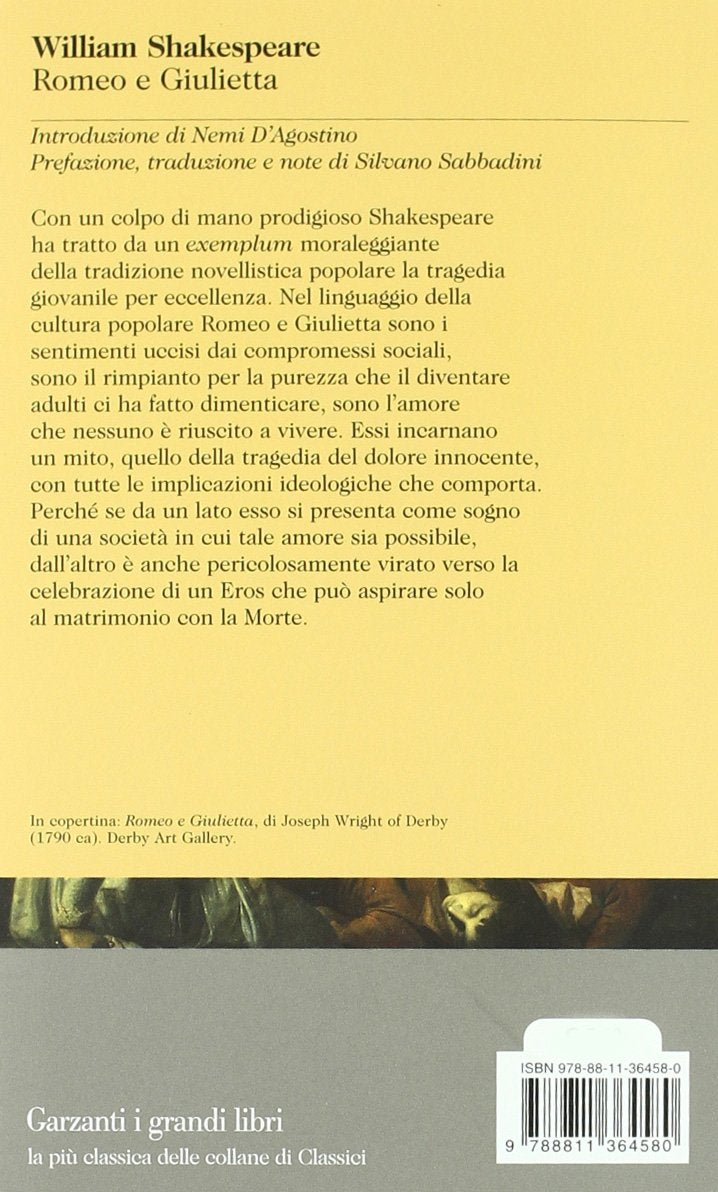ROMEO E GIULIETTA. TESTO INGLESE A FRONTE