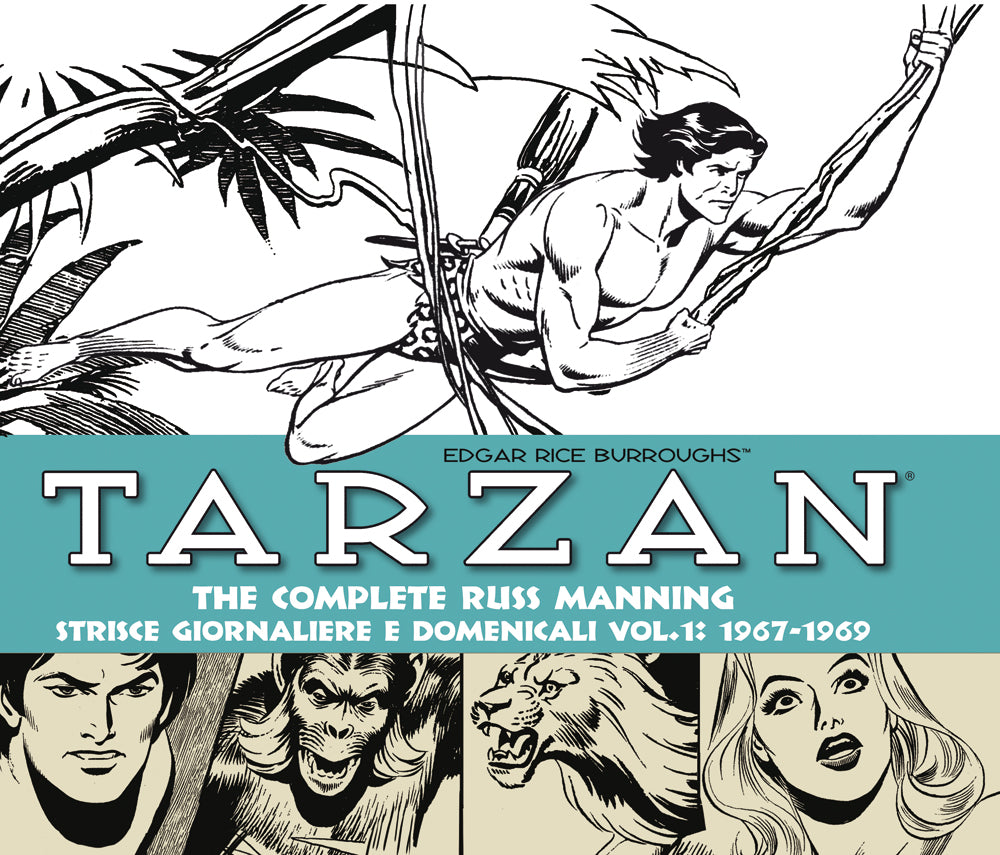 TARZAN. STRISCE GIORNALIERE E DOMENICALI. VOL. 1: 1967-1969