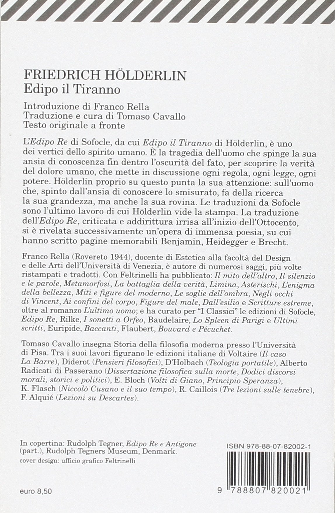 EDIPO IL TIRANNO. TESTO ORIGINALE A FRONTE