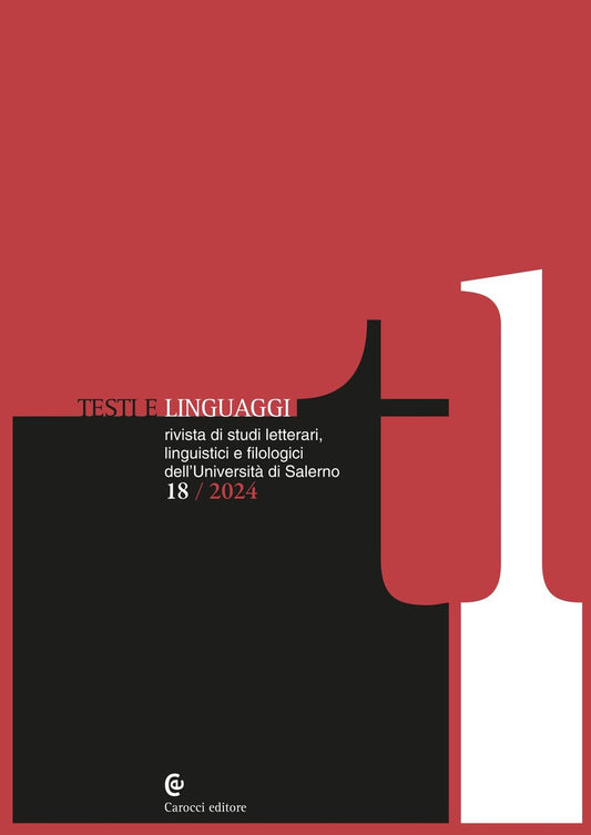 TESTI E LINGUAGGI (2024). VOL 18