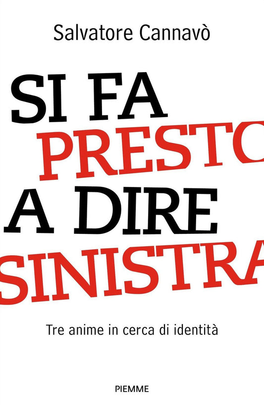 SI FA PRESTO A DIRE SINISTRA. TRE ANIME IN CERCA DI IDENTITA’