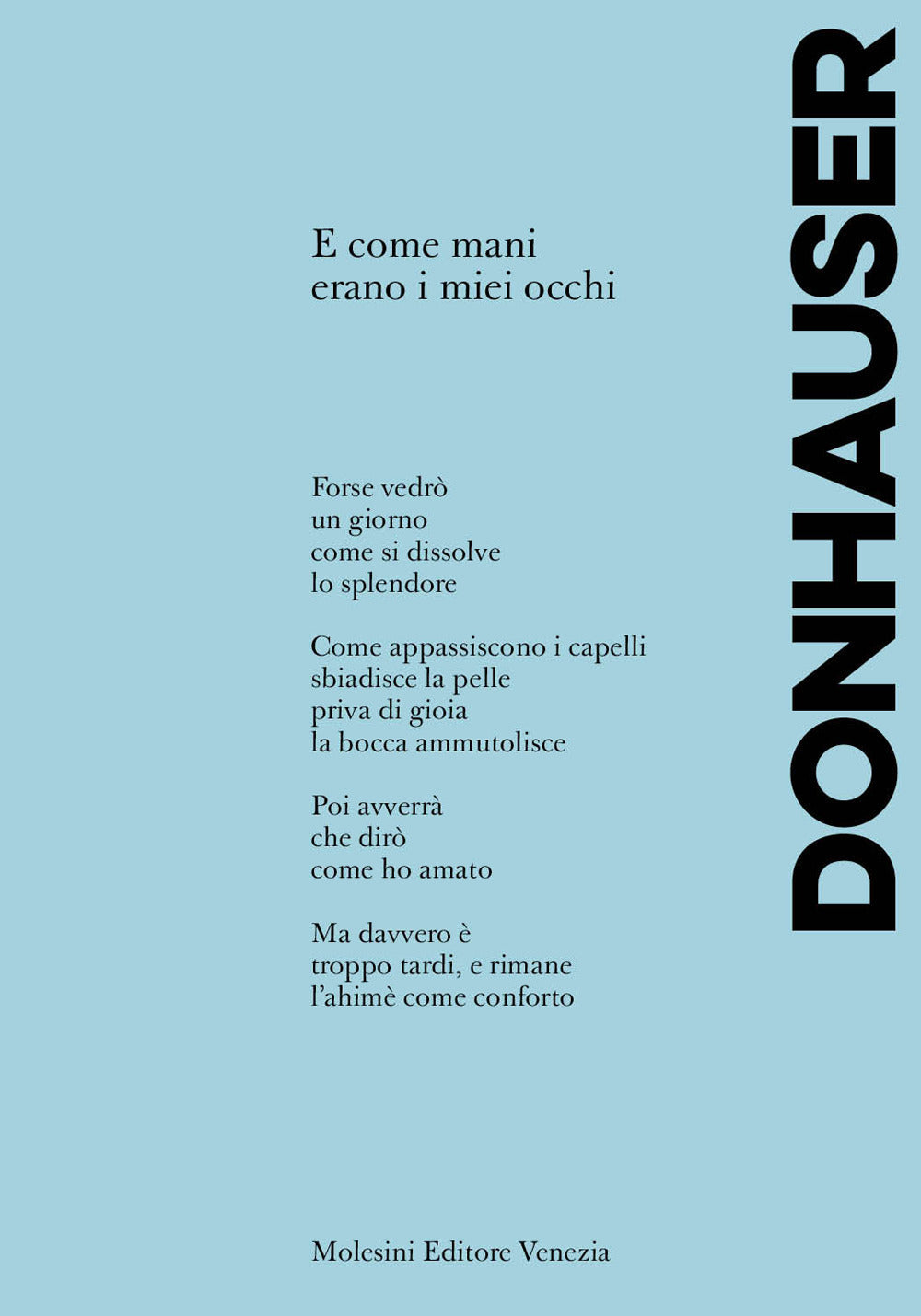 E COME MANI ERANO I MIEI OCCHI.