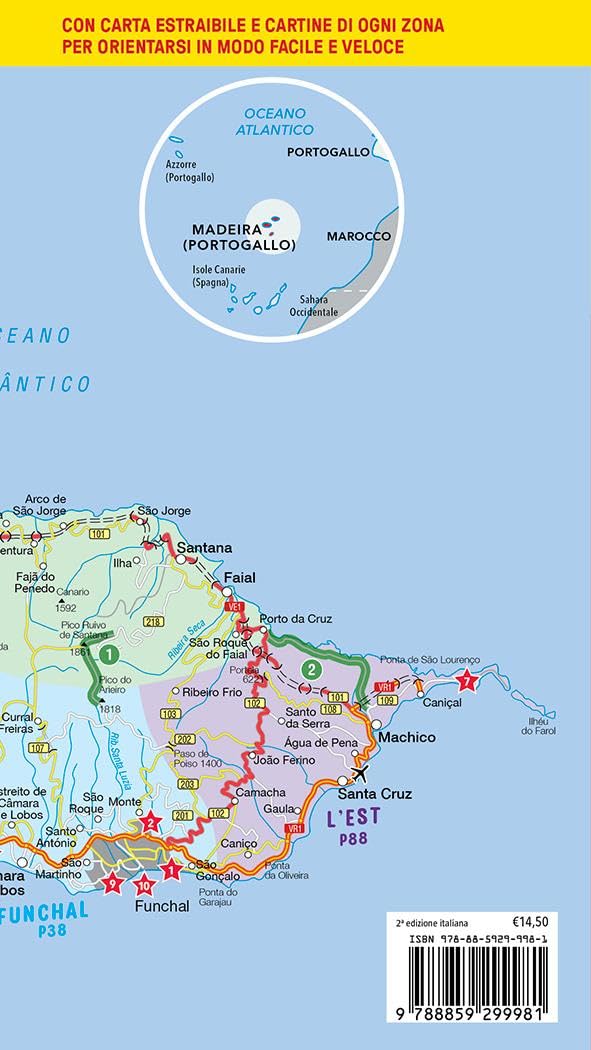 MADEIRA. Con carta estraibile