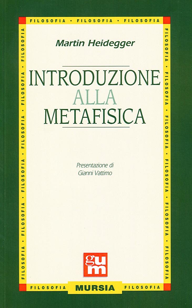 INTRODUZIONE ALLA METAFISICA