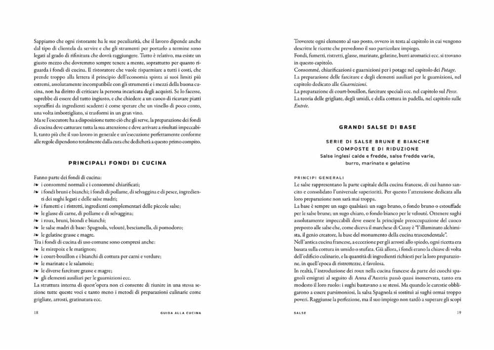 GUIDA ALLA CUCINA. Promemoria per cucinare ad arte