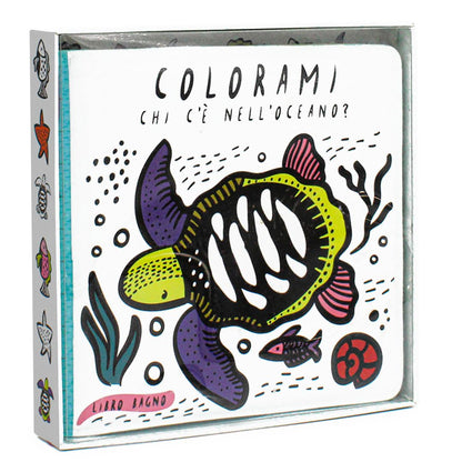 COLORAMI. Chi c'è nell'oceano? Libro bagno
