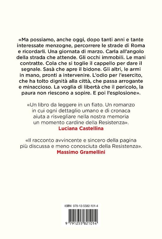 A ROMA NON CI SONO LE MONTAGNE. Il romanzo di via Rasella: lotta, amore e libertà