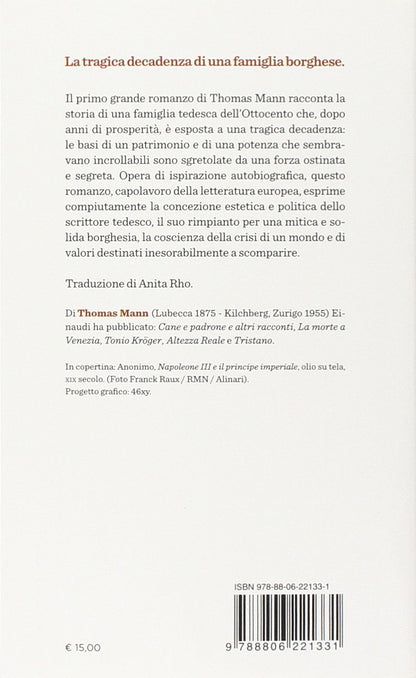I BUDDENBROOK. DECADENZA DI UNA FAMIGLIA