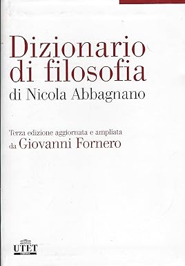 DIZIONARIO DI FILOSOFIA Terza edizione