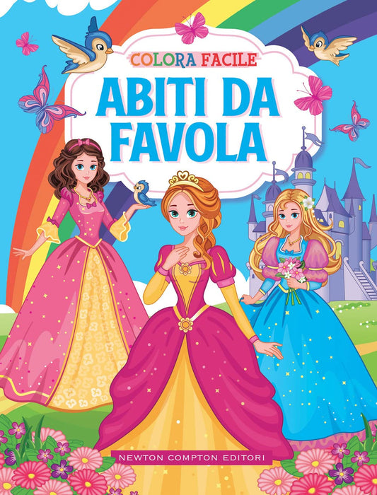 ABITI DA FAVOLA. Colora facile