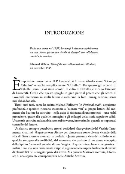 GLI ACCOLITI DI CTHULHU