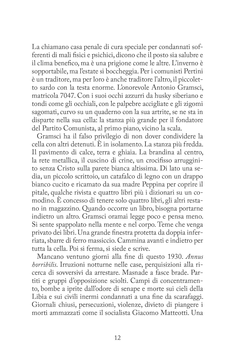 NESSUNA GRAZIA. Gramsci e Pertini, una storia di prigionia e resistenza