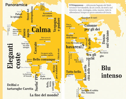 PELOPONNESO. Con Carta geografica ripiegata