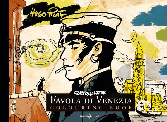 CORTO MALTESE FAVOLA DI VENEZIA Colouring book Ed. ill.