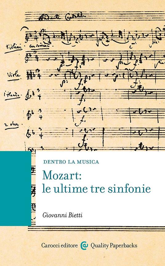 MOZART: Le ultime tre sinfonie con QR code