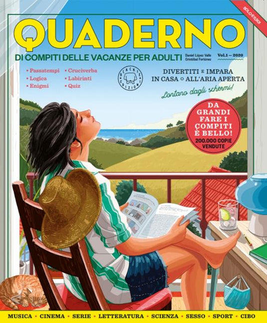 QUADERNI DI COMPITI DELLE VACANZE PER ADULTI L'originale. Vol. 1