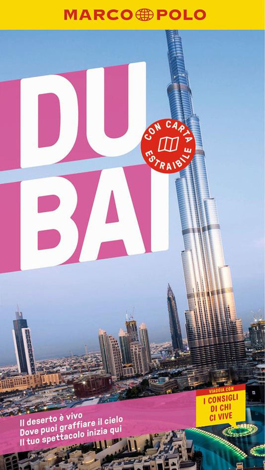 DUBAI Con carta geografica ripiegata