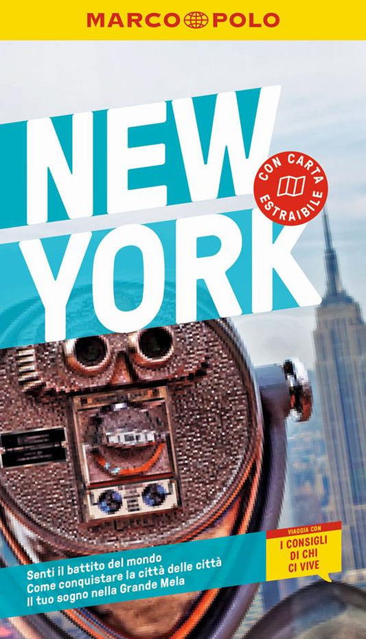 NEW YORK Con carta geografica ripiegata